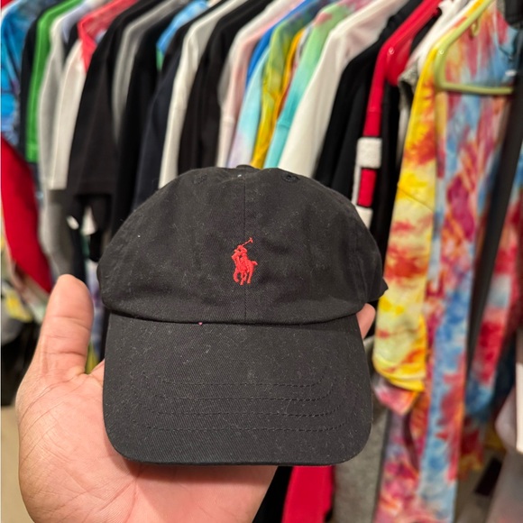 Polo by Ralph Lauren Black Cap - Picture 1 of 3